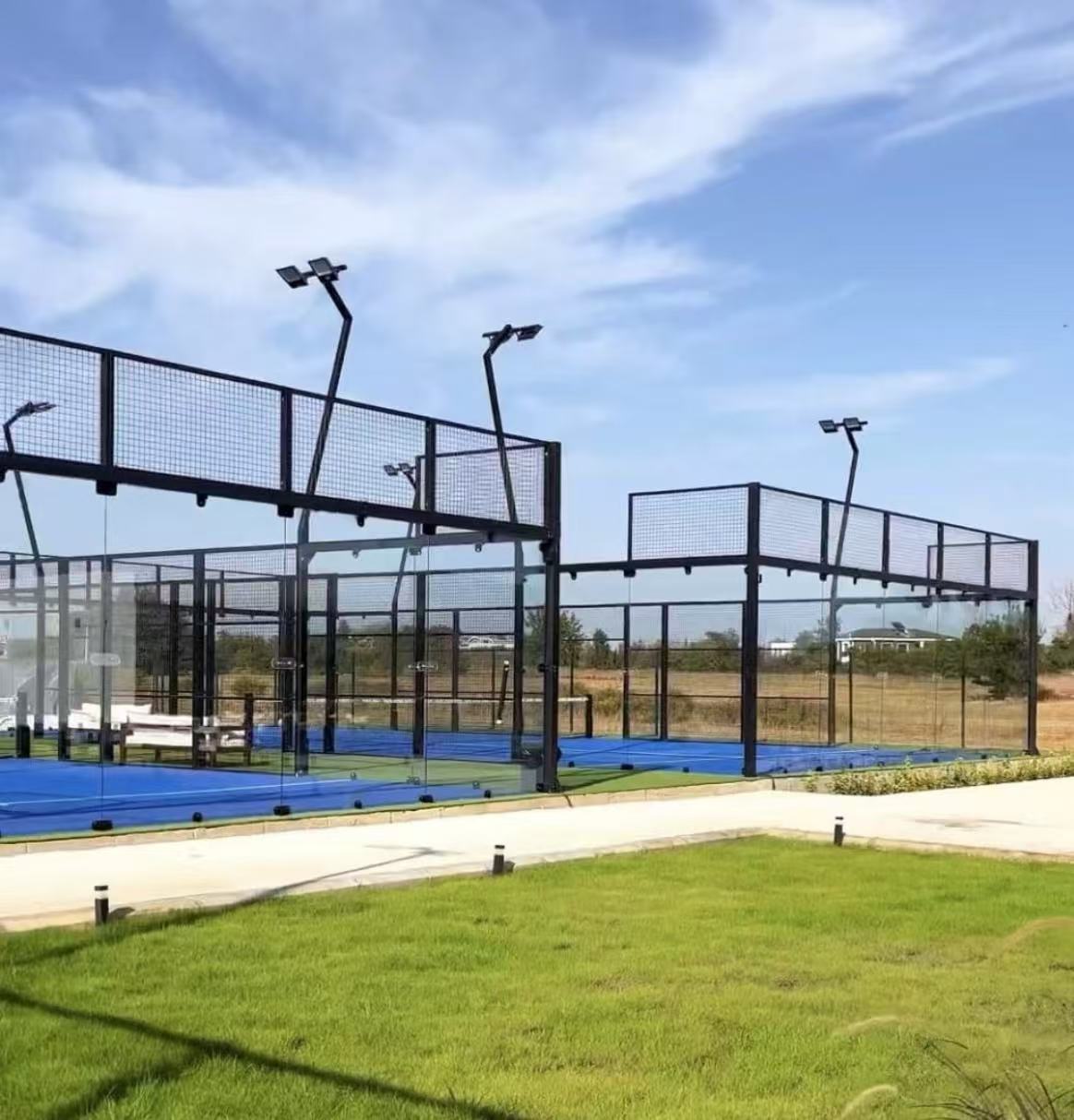 Padel Court Glass